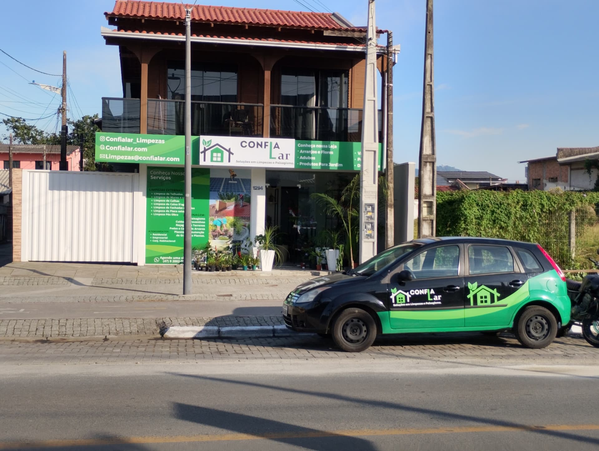 Sede da Confia Lar em São Vicente, Itajaí